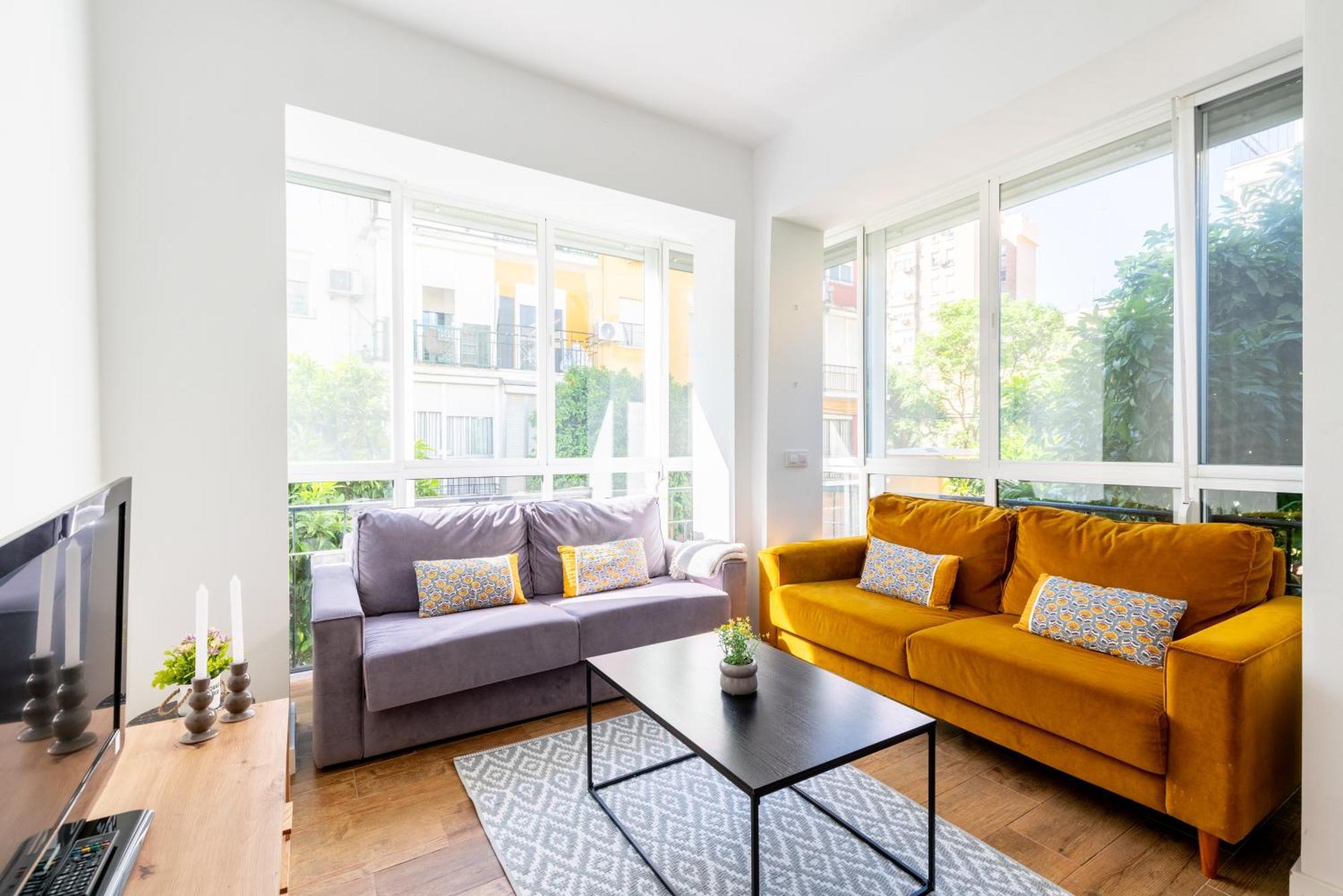 Confortable Apto. 3 Habitaciones 塞维利亚 外观 照片