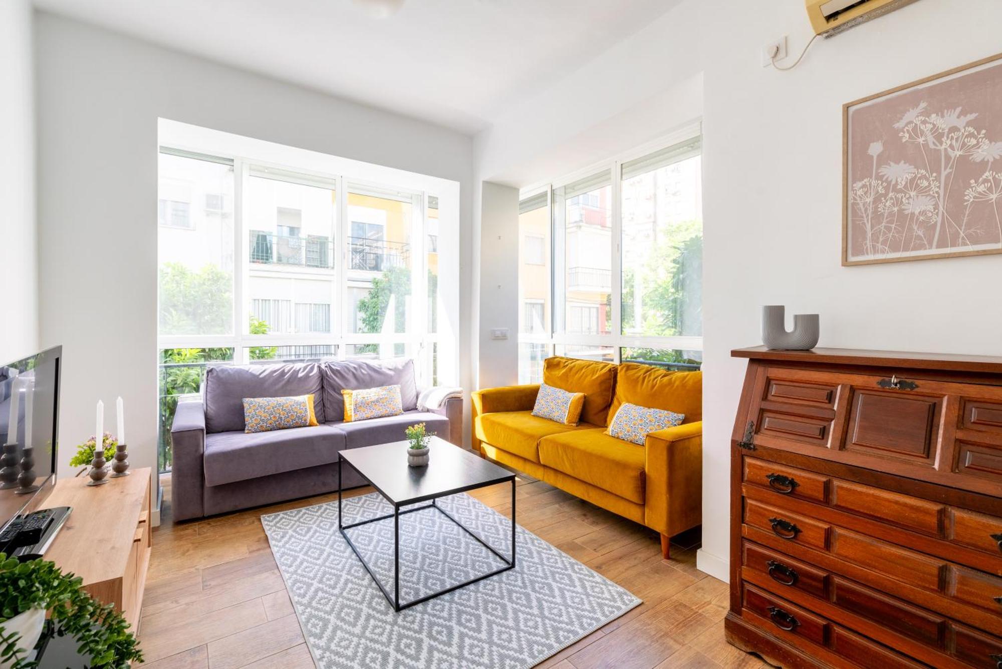 Confortable Apto. 3 Habitaciones 塞维利亚 外观 照片
